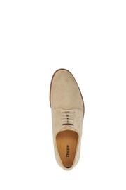 Dune London Cream Stanley Soft Leather Gibsons Shoes - Image 6 of 6