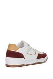 Dune London Red Tainted Chunky Court Trainers - Image 2 of 6