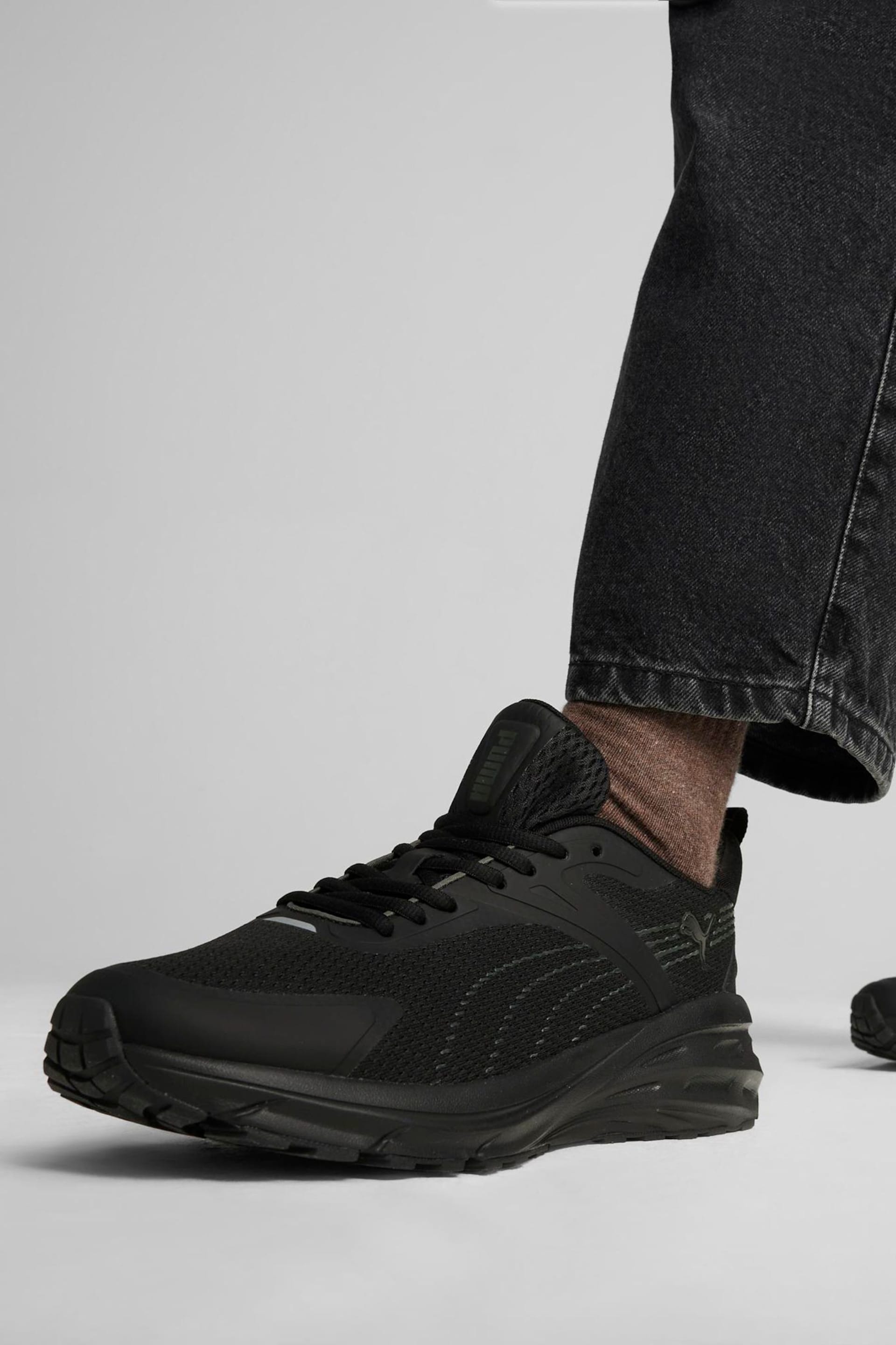 Puma Black Mens Hypnotic Sneakers - Image 8 of 8
