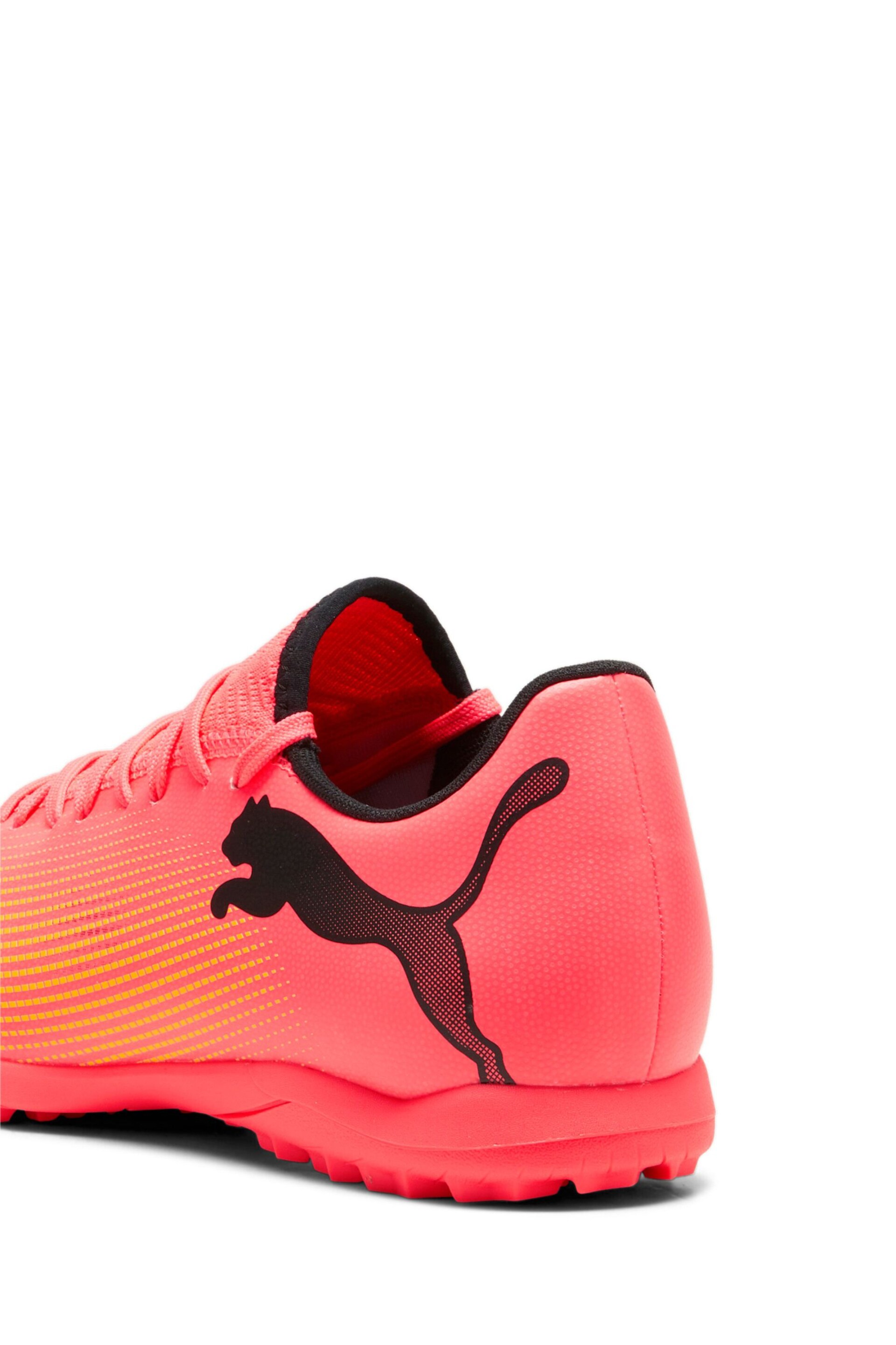 Puma Pink Mens Future 7 Play TT Football Boots - Image 5 of 6