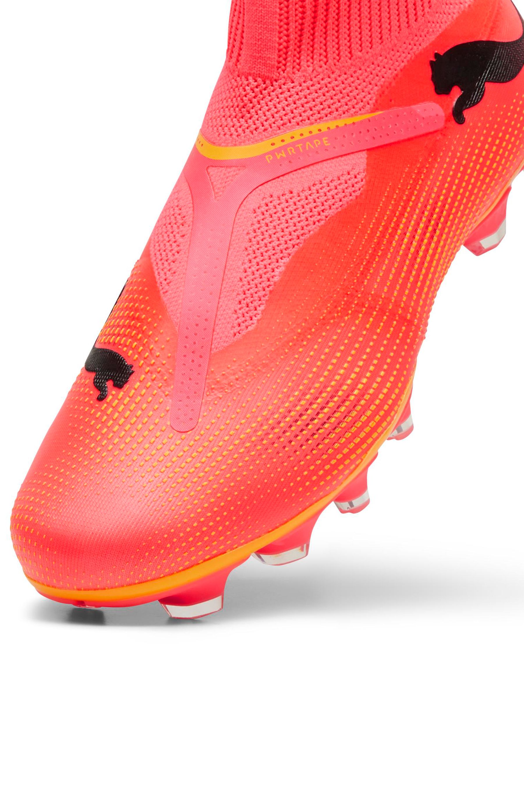 Pink laceless football boots sales