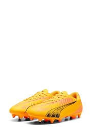 Puma Orange Mens Ultra Play Football Mxsg Boots - Image 3 of 7
