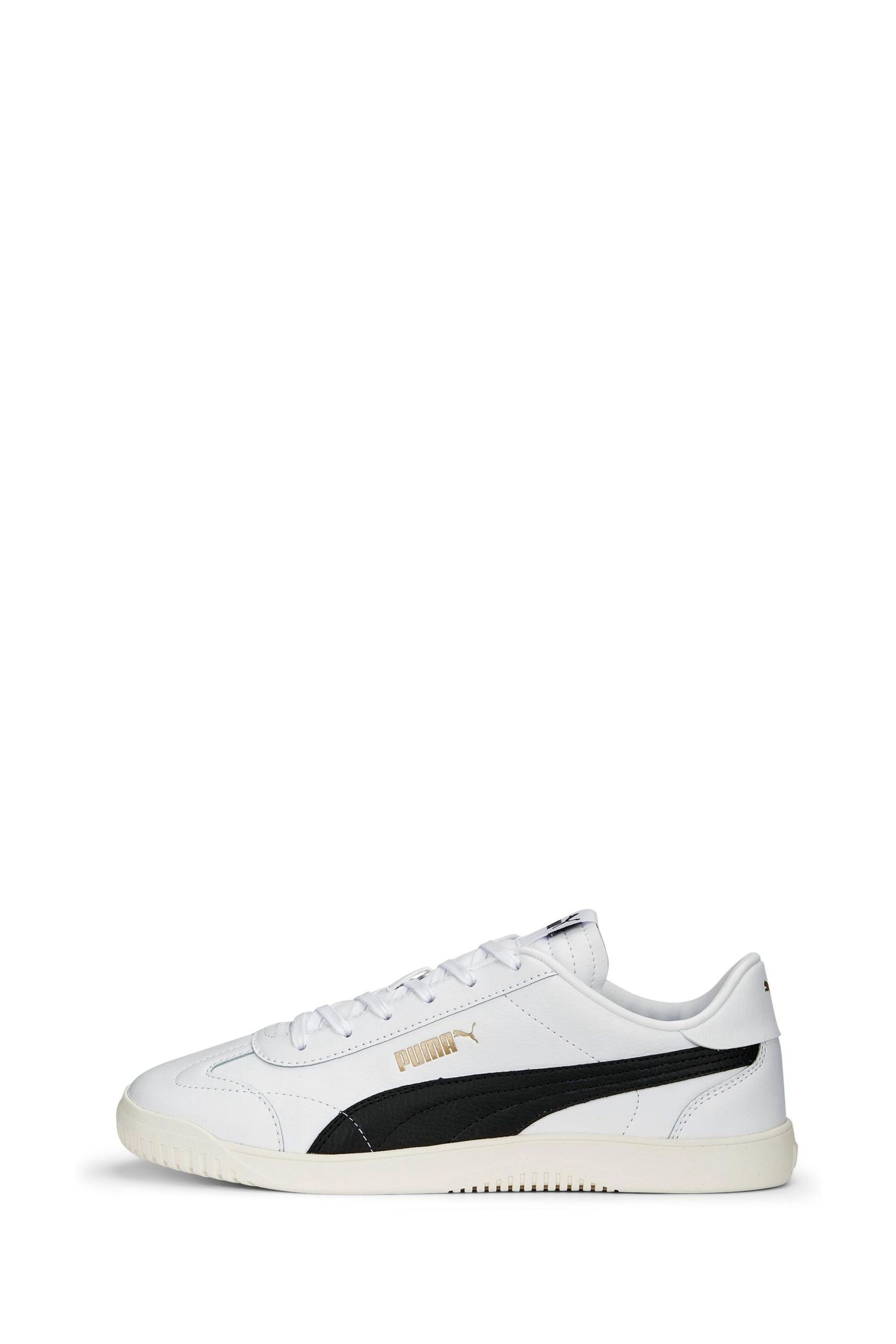 Puma White Mens Club 5v5 Sneakers - Image 2 of 5
