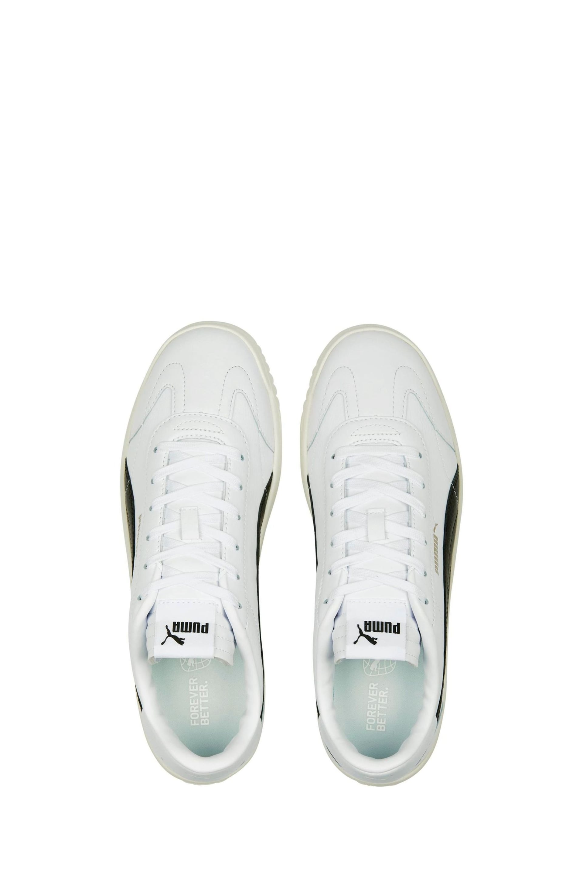 Puma White Mens Club 5v5 Sneakers - Image 4 of 5