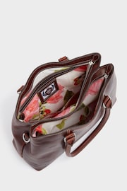 OSPREY LONDON The Madden Leather Shoulder Brown Workbag - Image 4 of 6