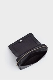 OSPREY LONDON The Hoxton Leather Cross-Body Black Bag - Image 5 of 7