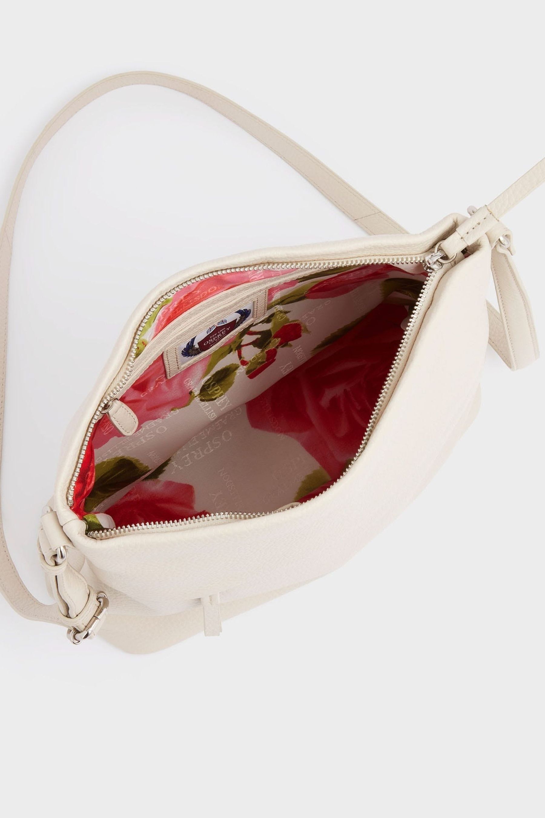 Osprey red leather handbag 2025
