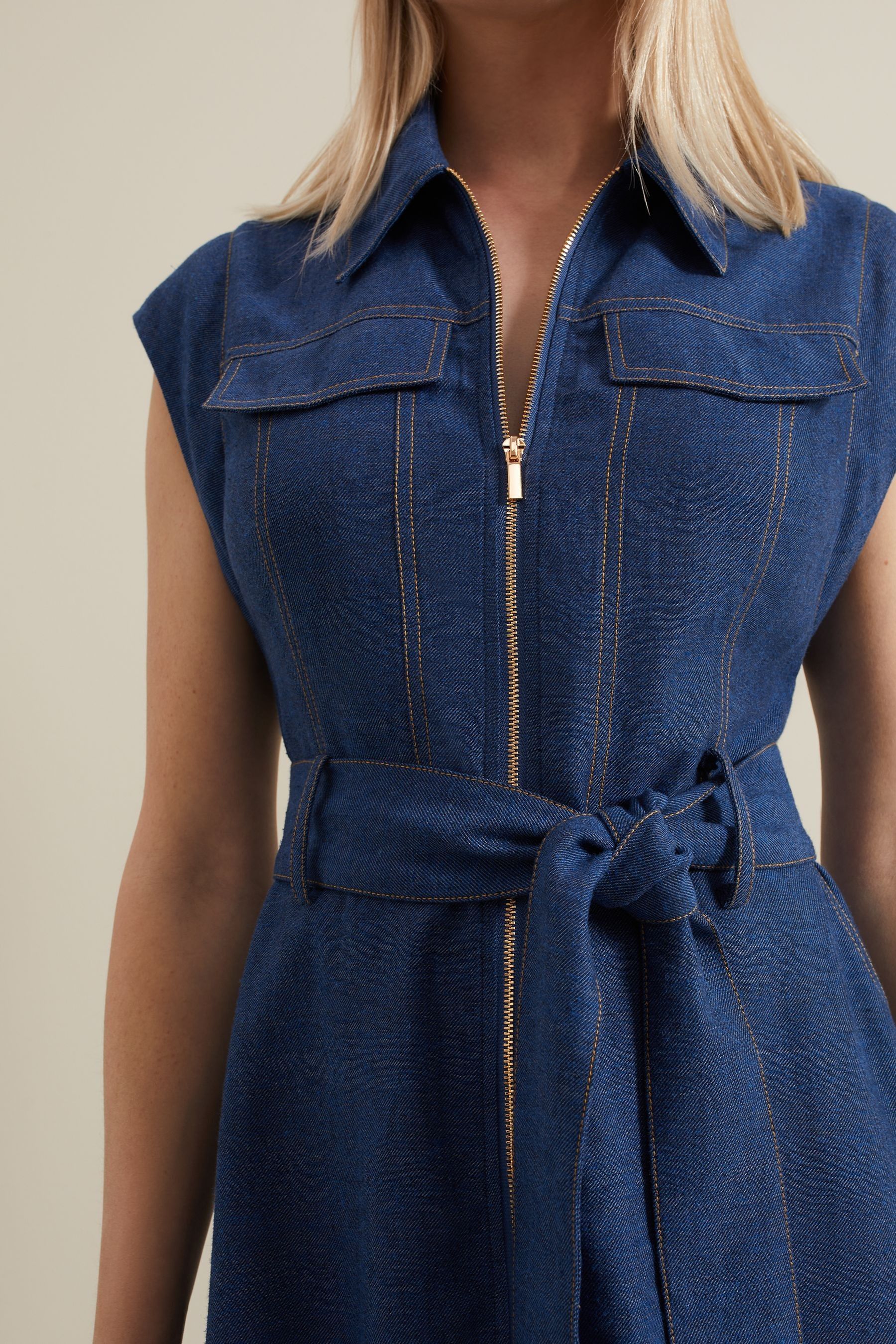 Phase 8 denim dress 2025