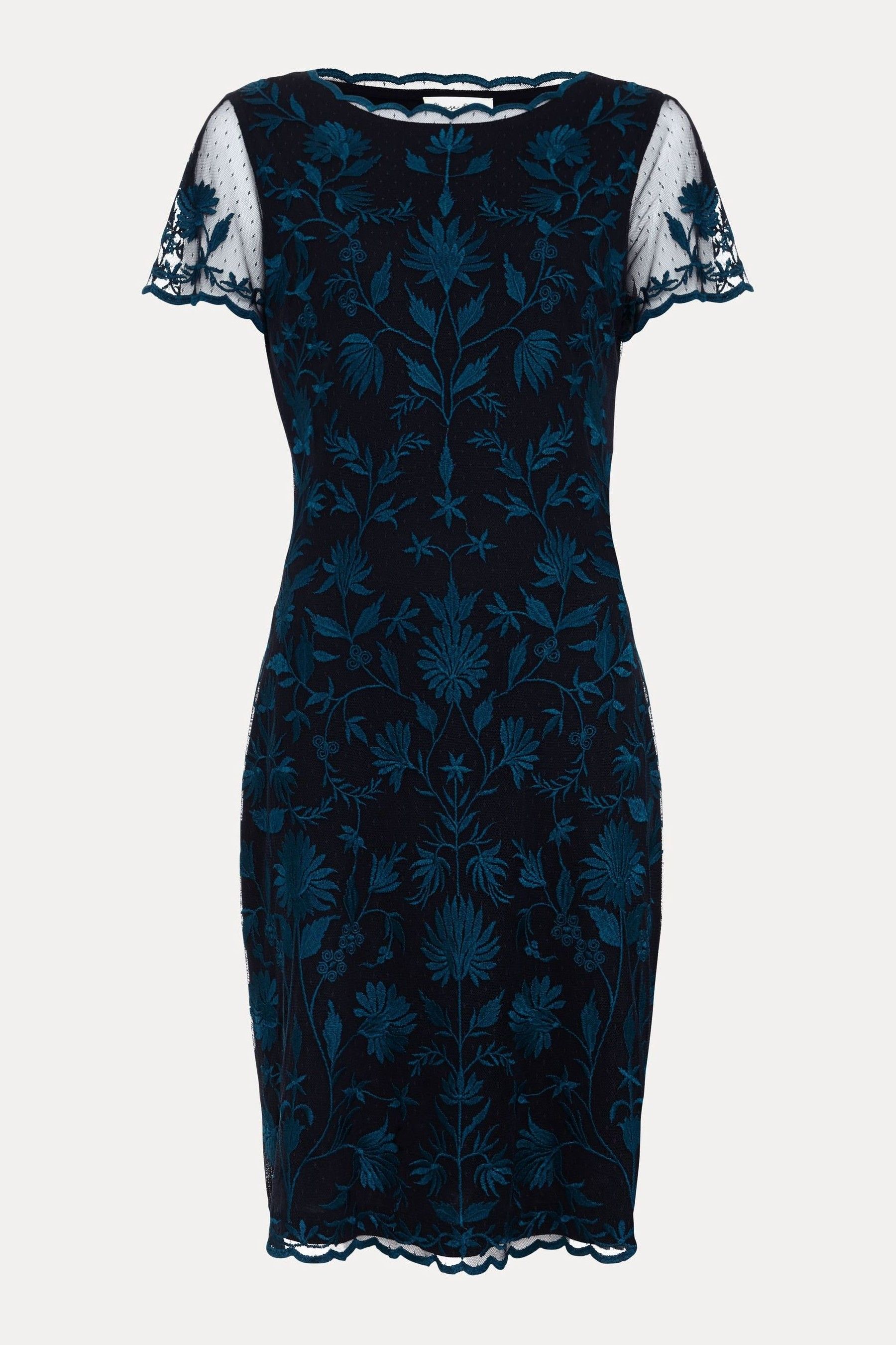 Buy Phase Eight Black Shelby Embroidered Dress from the Next UK online shop