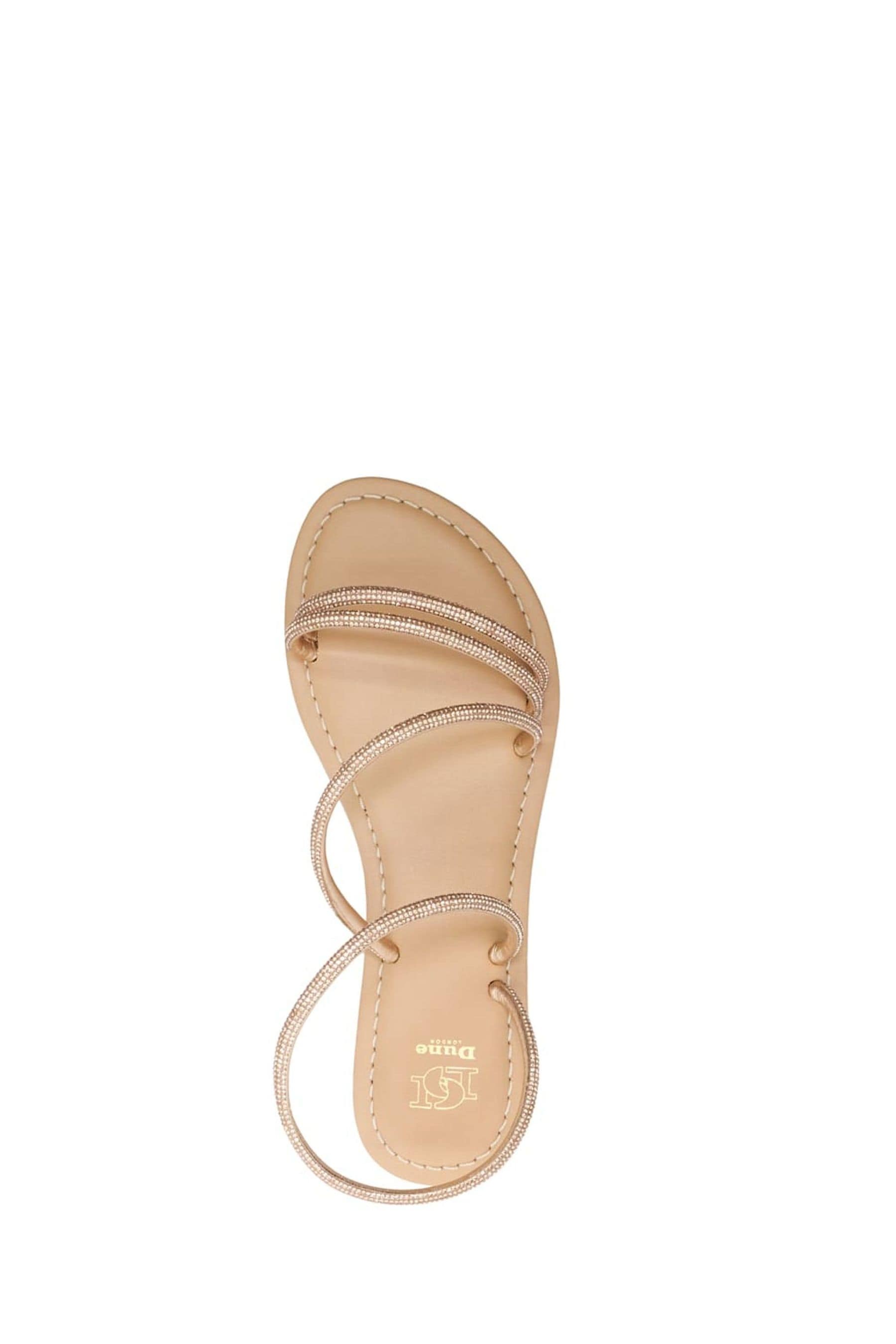 Dune cream sandals store