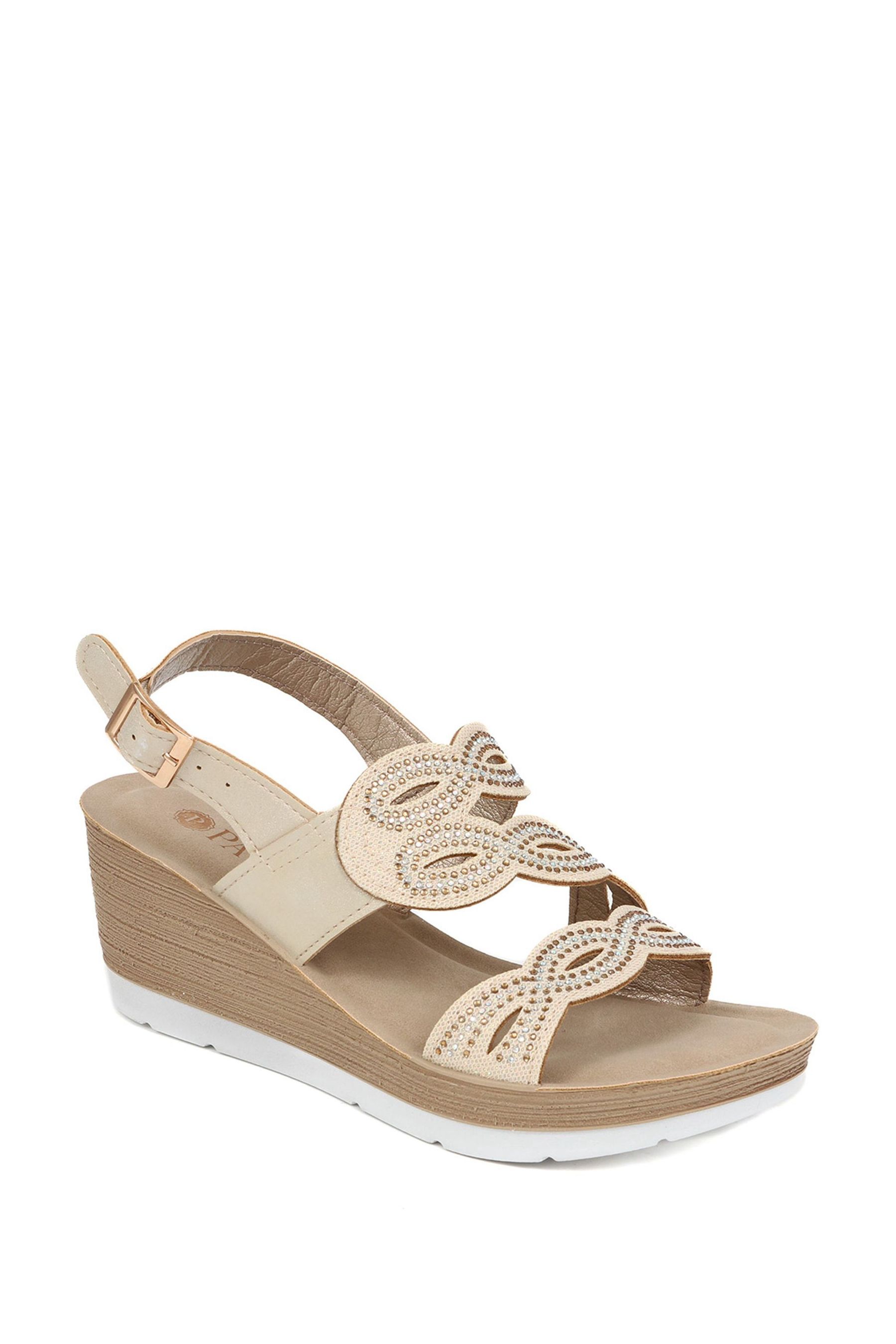 Buy Pavers Gold Adjustable Wedge Heel Sandals From The Next UK Online Shop buy-pavers-gold-adjustable-wedge-heel-sandals-from-the-next-uk-online-shop