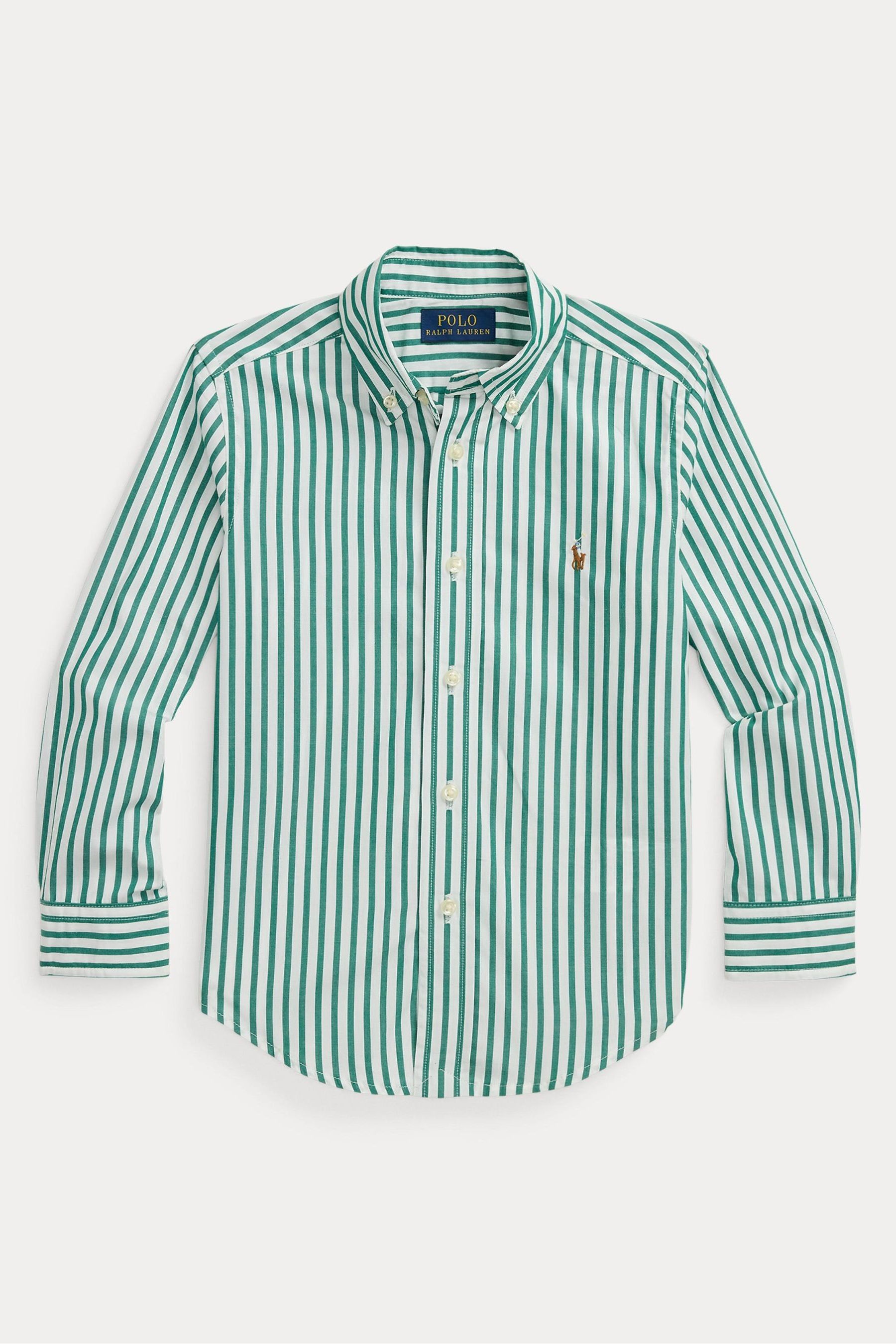 Polo Ralph Lauren Boy Plaid 100 Cotton Poplin Shirt