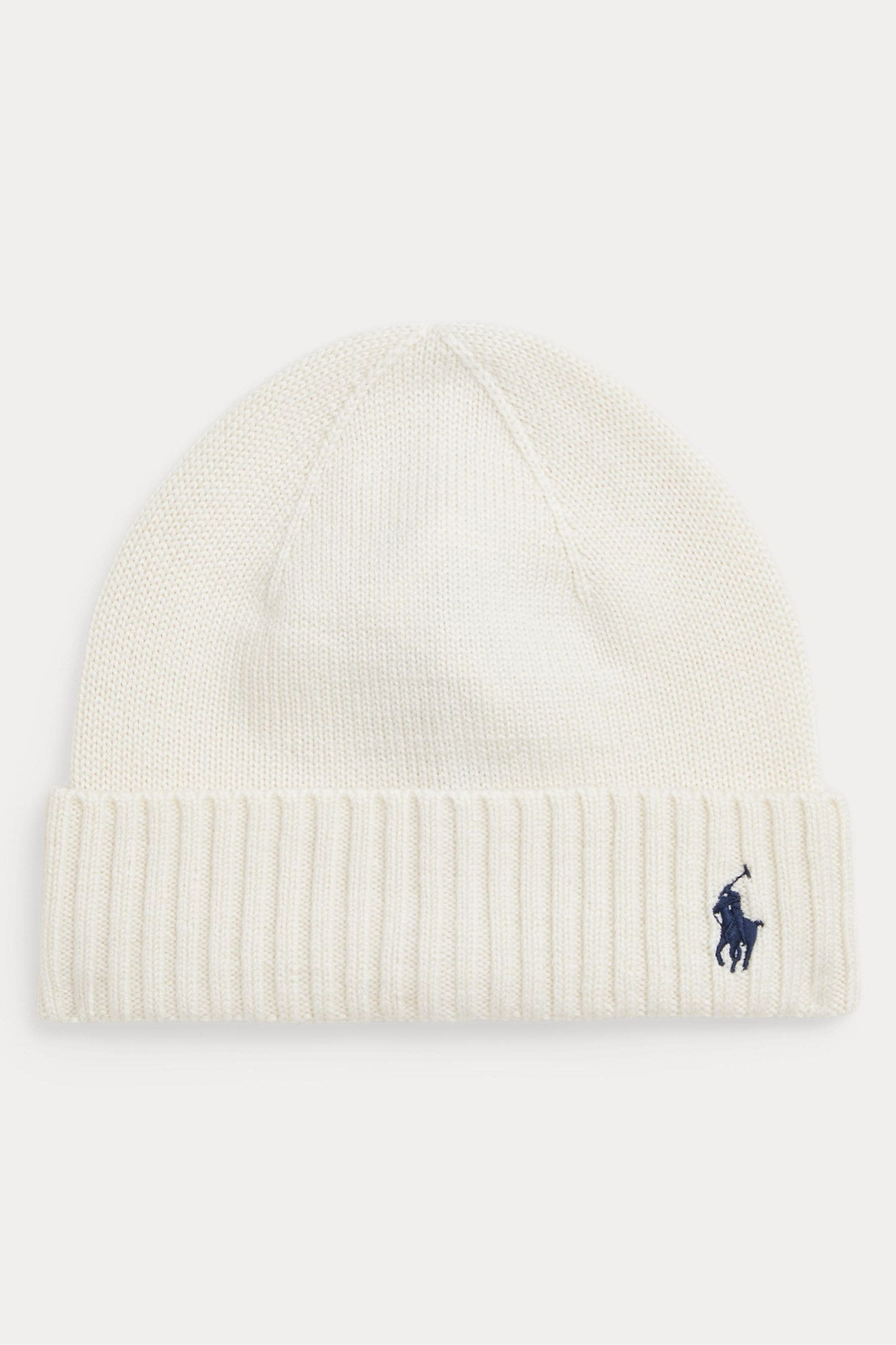 Buy Polo Ralph Lauren Boys Knitted Logo Beanie Hat from the Next UK online shop