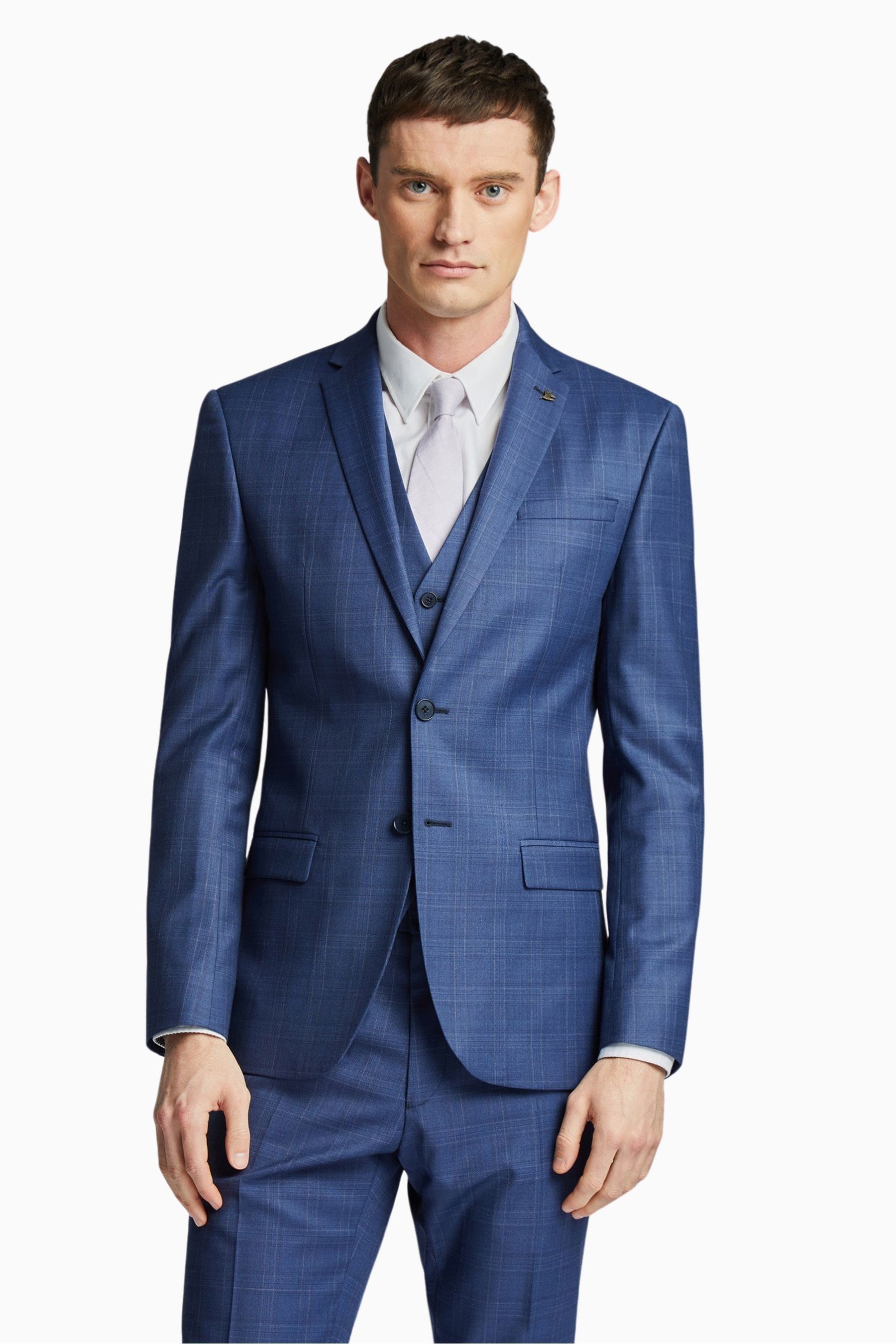 Ted baker navy suit on sale
