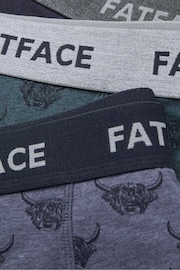 FatFace Baumwoll-Boxershorts 3 Pack - Bild 2 von 2