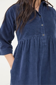 FatFace Sara Blue Bubble Cord Dress - Image 5 of 6