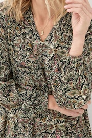 FatFace Faye Ivory Wild Paisley Tunic - Image 4 of 5