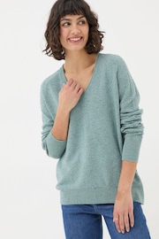 FatFace Arrabella Duck Egg Blue Jumper - Image 1 of 5