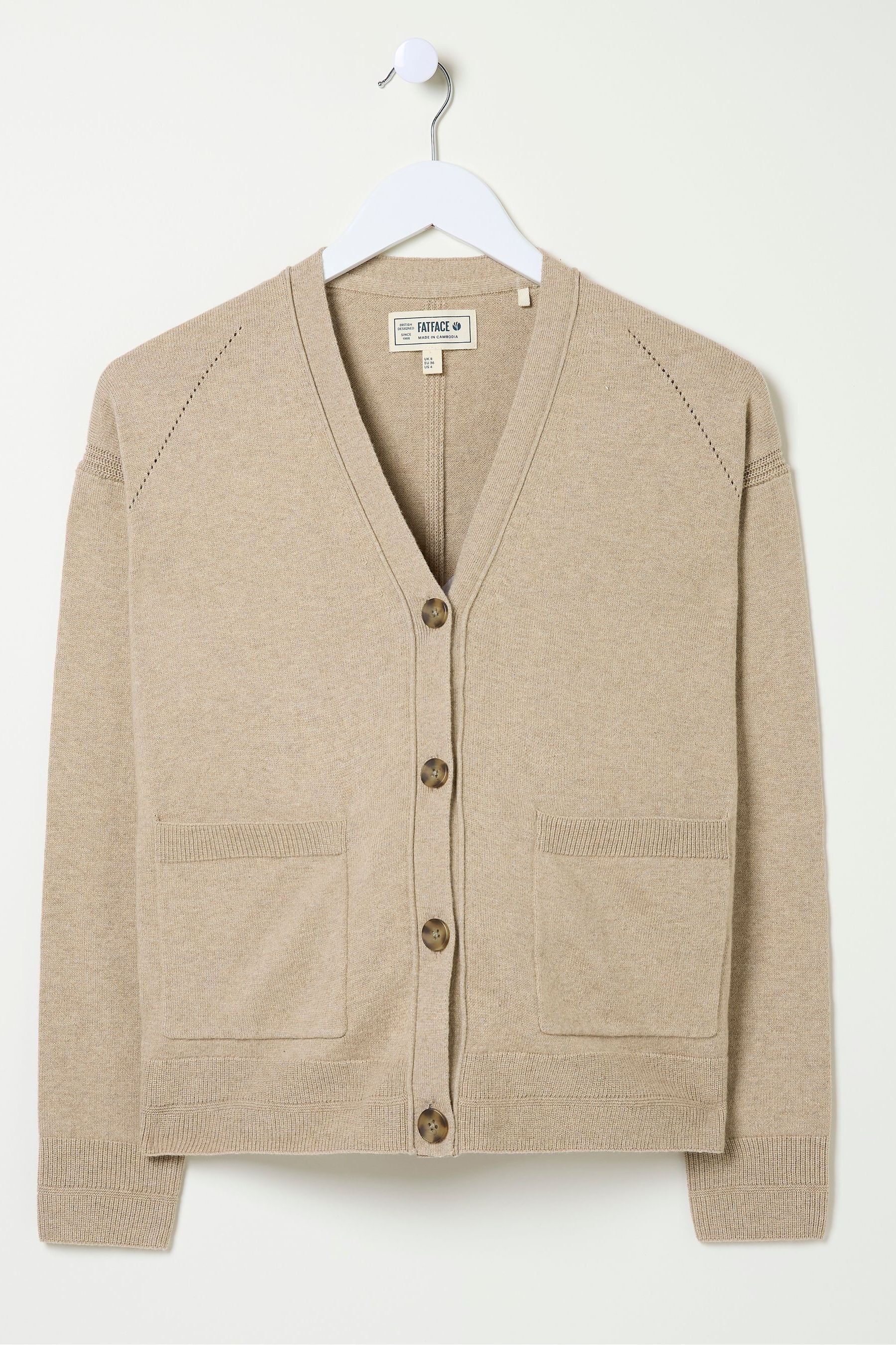 Fat face cashmere cardigan 2025
