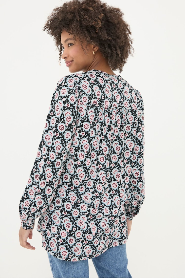 FatFace Jodie Black Wild Floral Tunic - Image 2 of 5