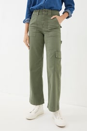 FatFace Leigh Green Carpenter Trousers - Image 1 of 4