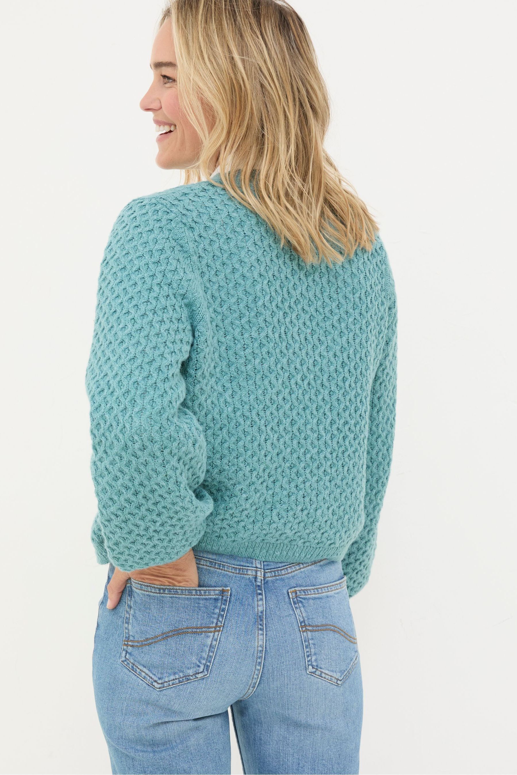 Light teal cardigan shop