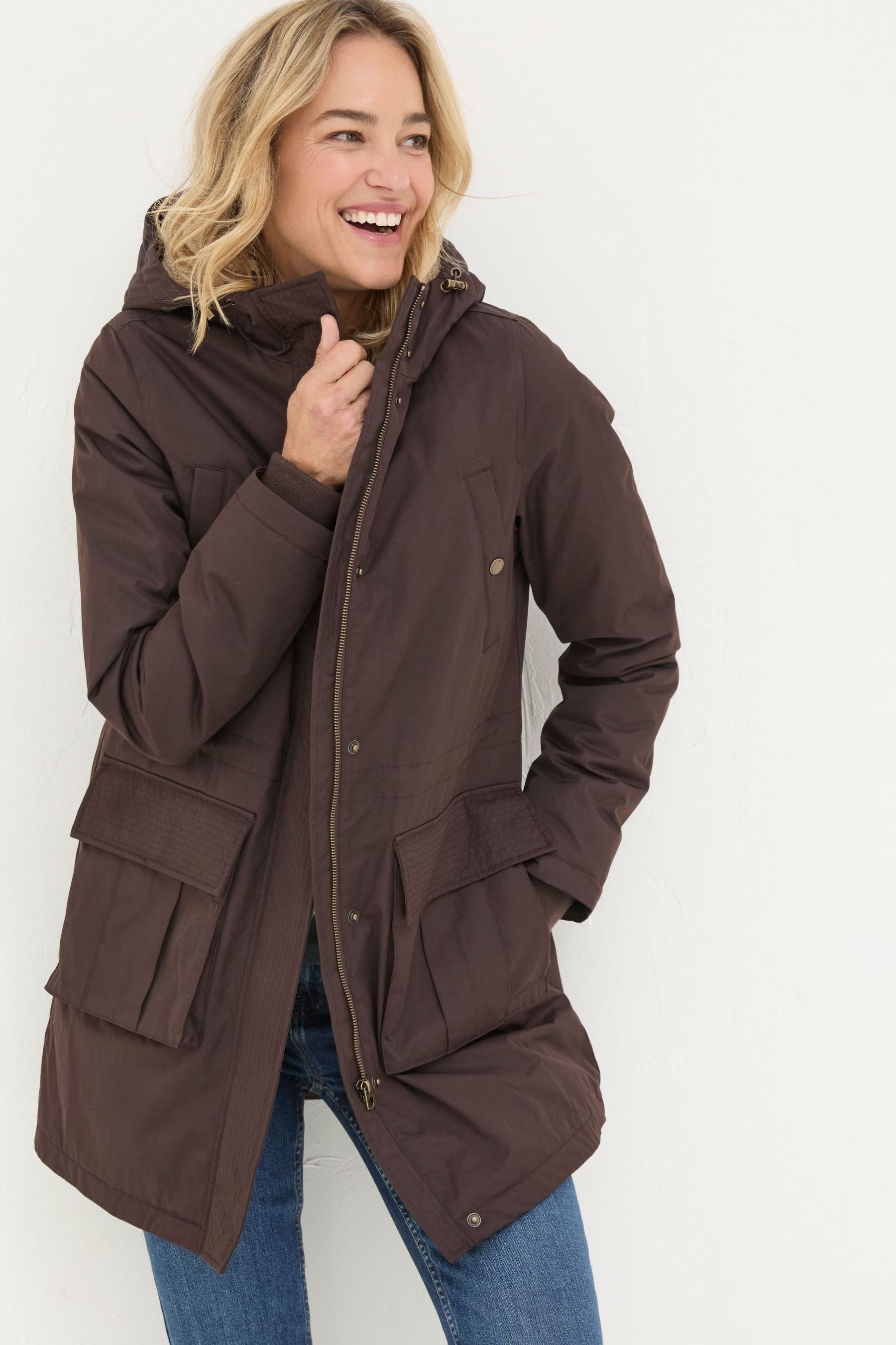 Fat face parka womens hotsell