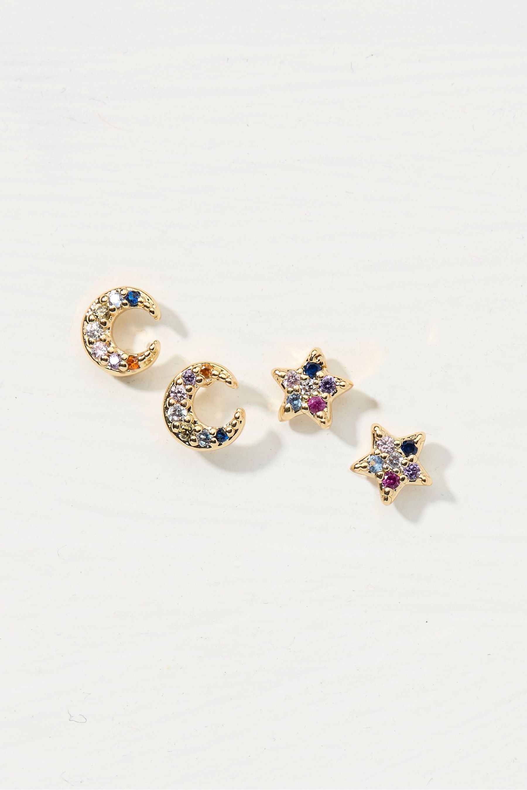 Buy FatFace Tone Star Studs Earrings 2 Pack from Next Ukraine