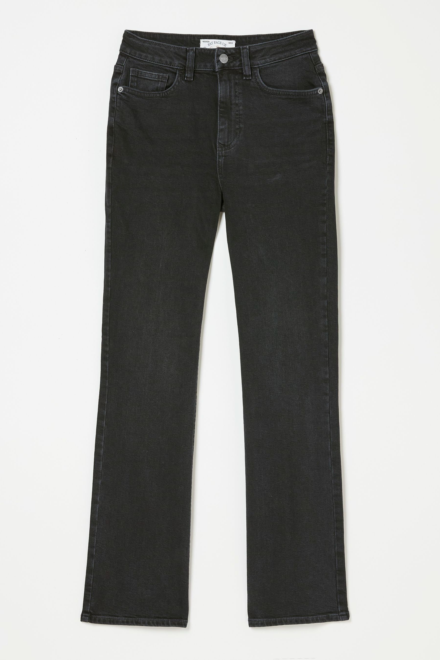 Next black bootcut jeans discount