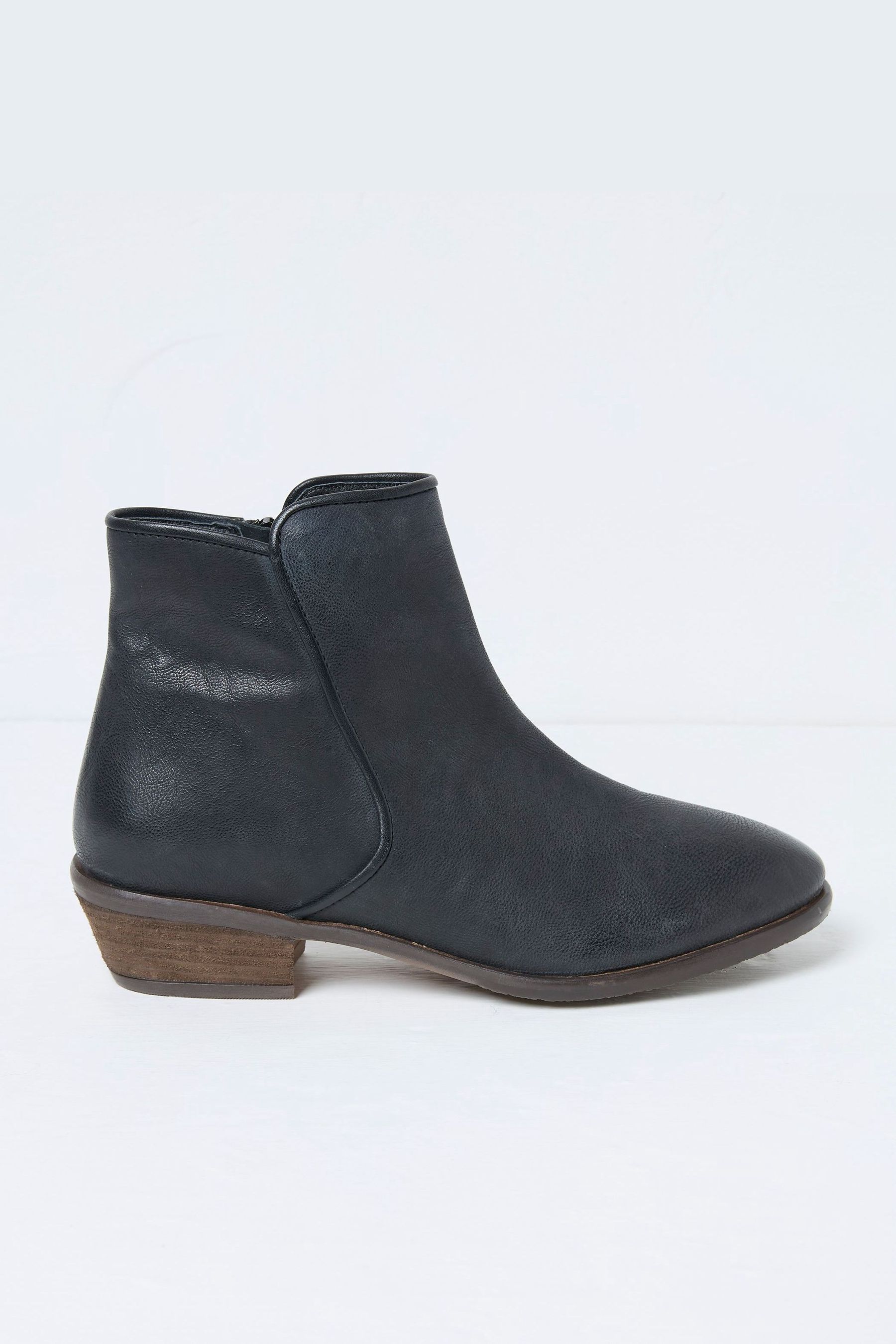 Buy FatFace Felicity Black Ankle Boots from Next Luxembourg
