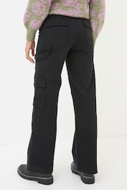 FatFace Leigh Black Carpenter Trousers - Image 2 of 6