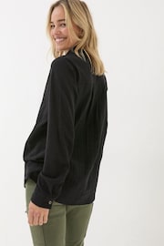 FatFace Sammy Black Shirt Tunic - Image 2 of 5