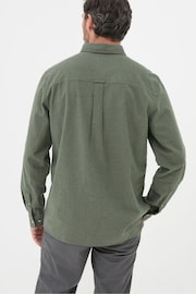 FatFace Green Long Sleeve Tadlow Shirt - Image 2 of 5