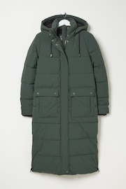 FatFace Harley Green Long Puffer Coat - Image 6 of 6