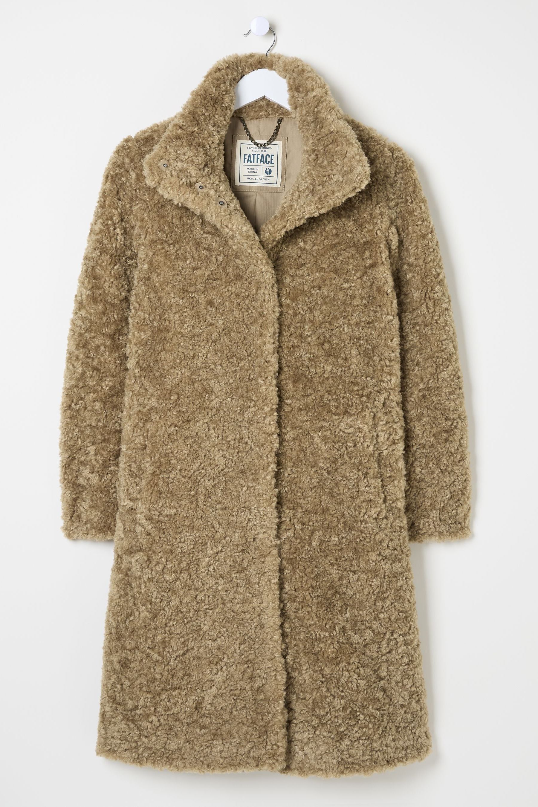 Uniqlo fleece tailored coat 2025