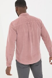 FatFace Pink Long Sleeve Cord Shirt - Image 3 of 6