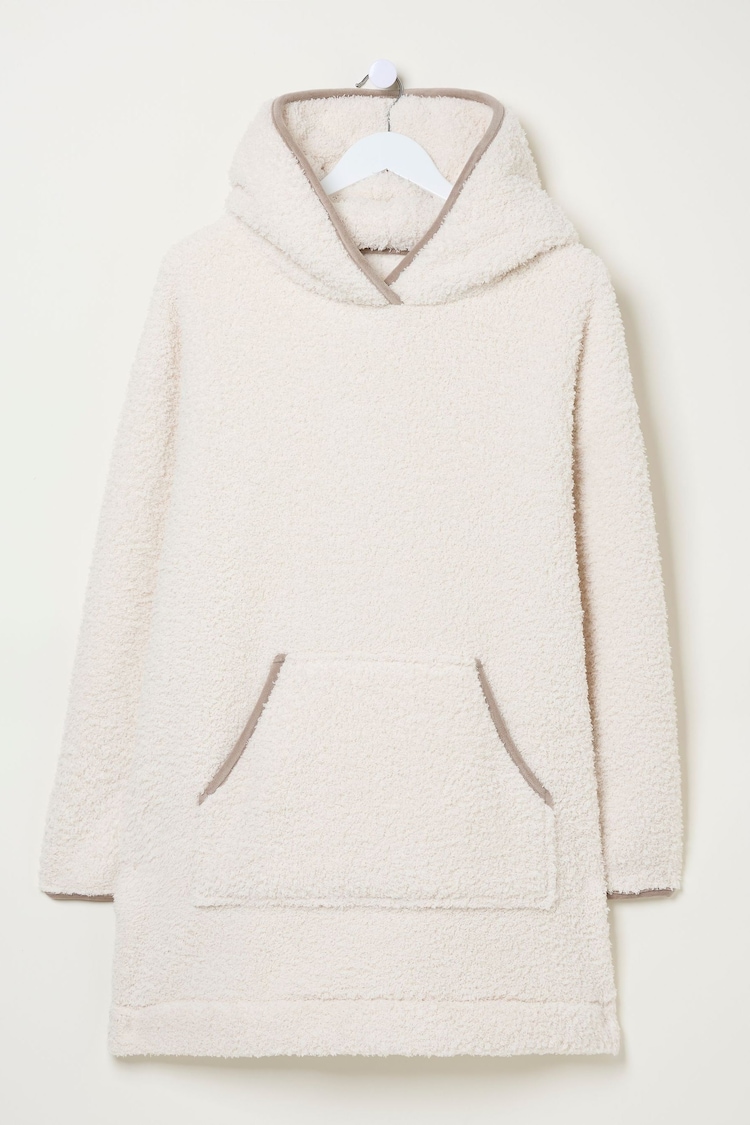 FatFace Borg Ivory Snuggle Top - Image 5 of 5