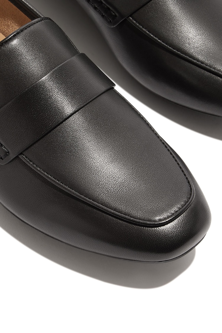 FitFlop Delicato Soft Leather Black Loafers - Image 5 of 5