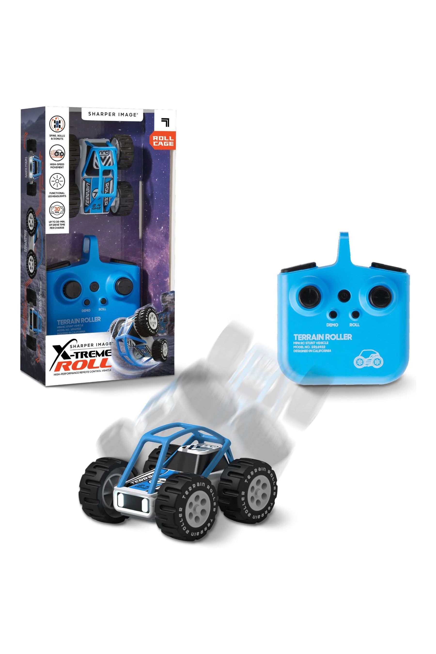 Buy Sharper Image Blue XTreme Roll High Performance Remote Control Vehicle from the Next UK online shop