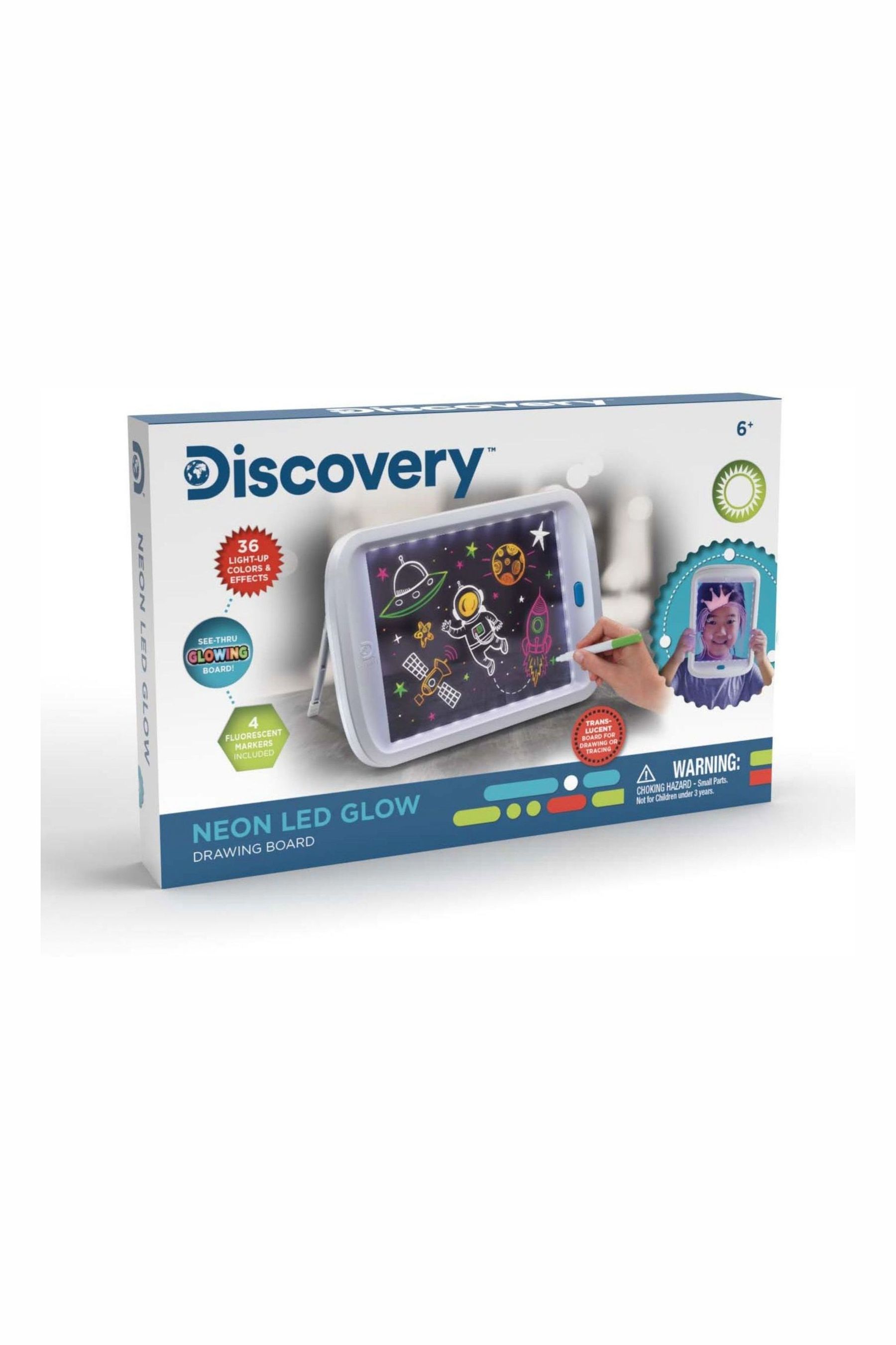 Discovery toy drawing light designer top