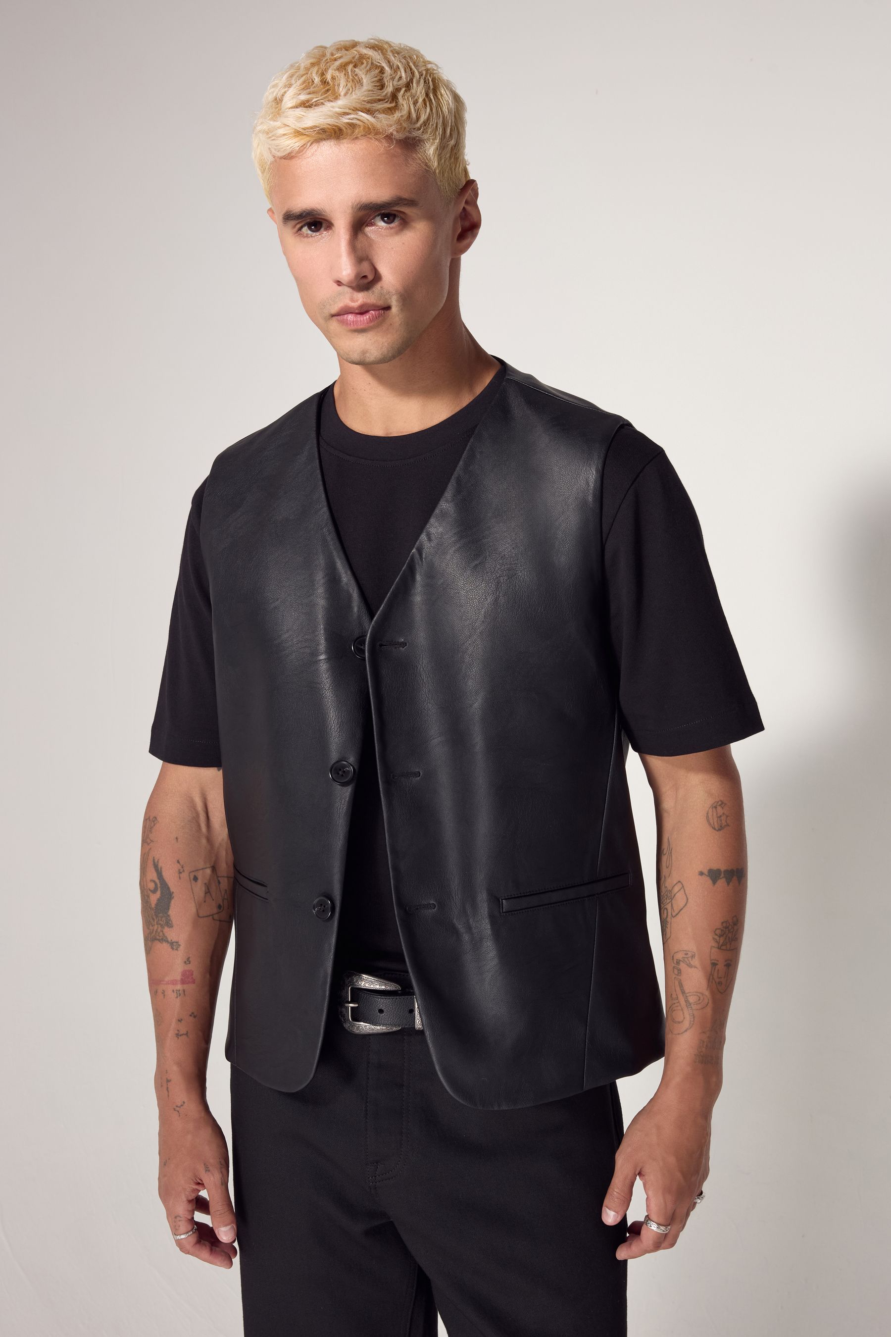 Next black waistcoat deals