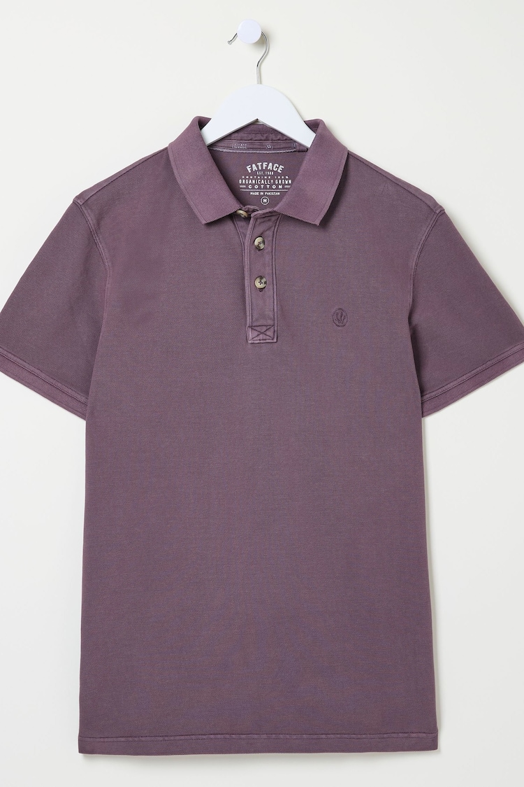 FatFace Pique Polo Shirt - 圖片 6，共 6