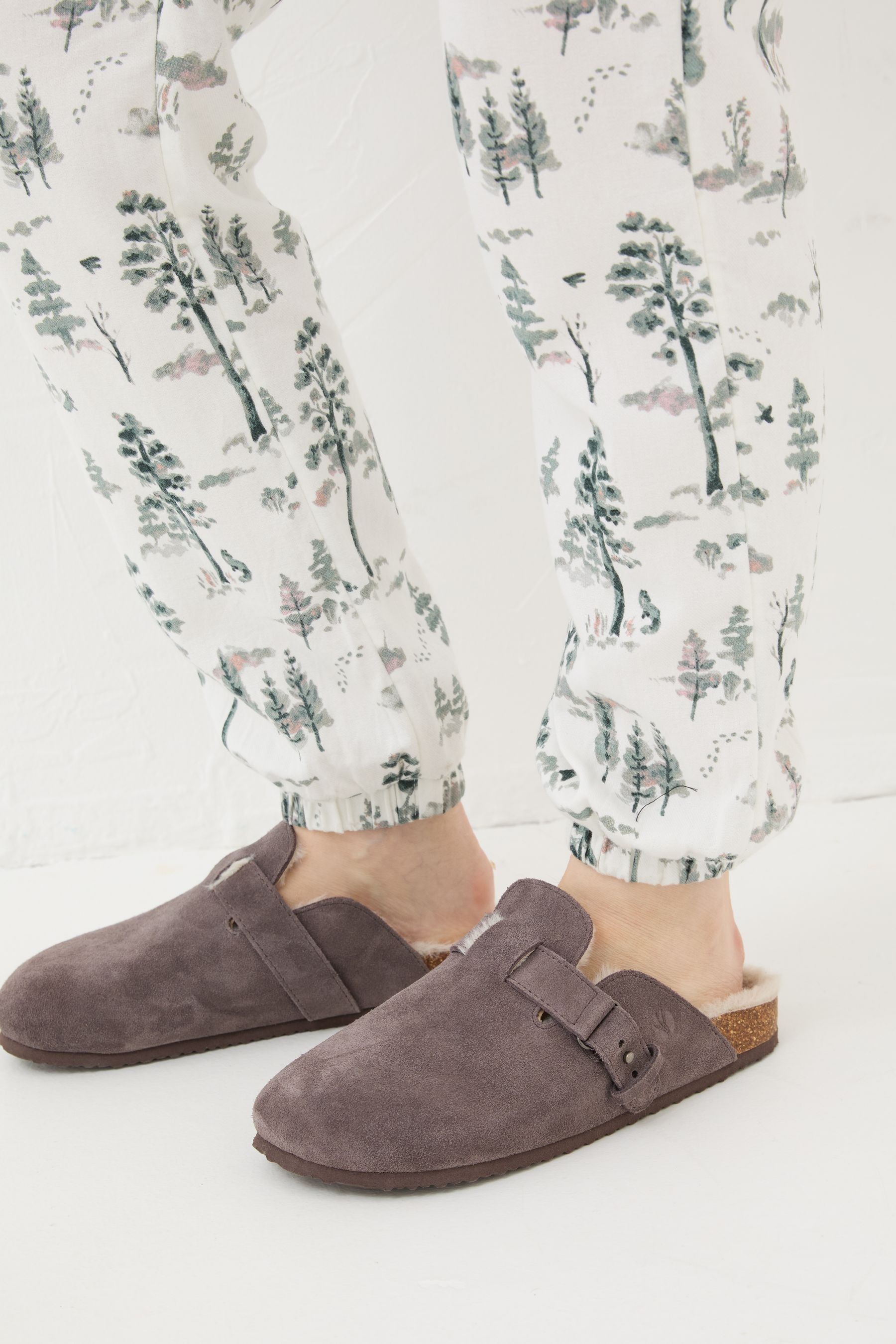 Buy FatFace Elsie Purple House Shoes from the Next UK online shop