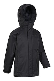 Mountain Warehouse Black Kids Torrent Waterproof Jacket - Image 2 of 5