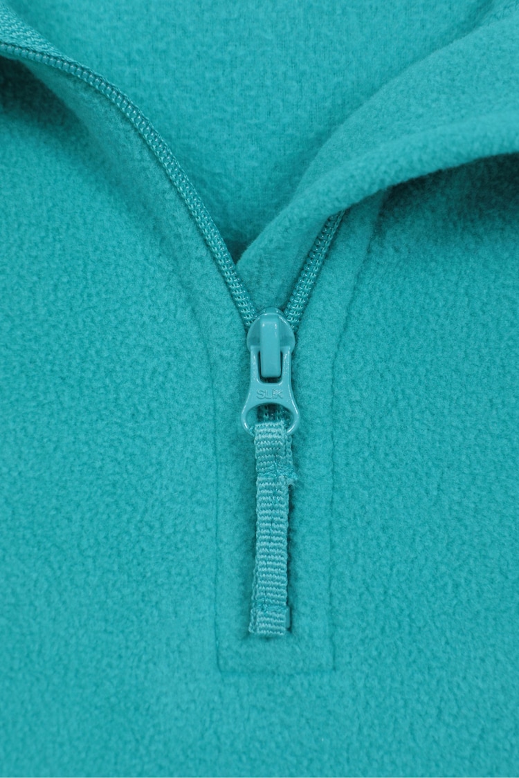 Mountain Warehouse Aqua Blue Kids Camber II Fleece Hoodie - Image 5 of 5