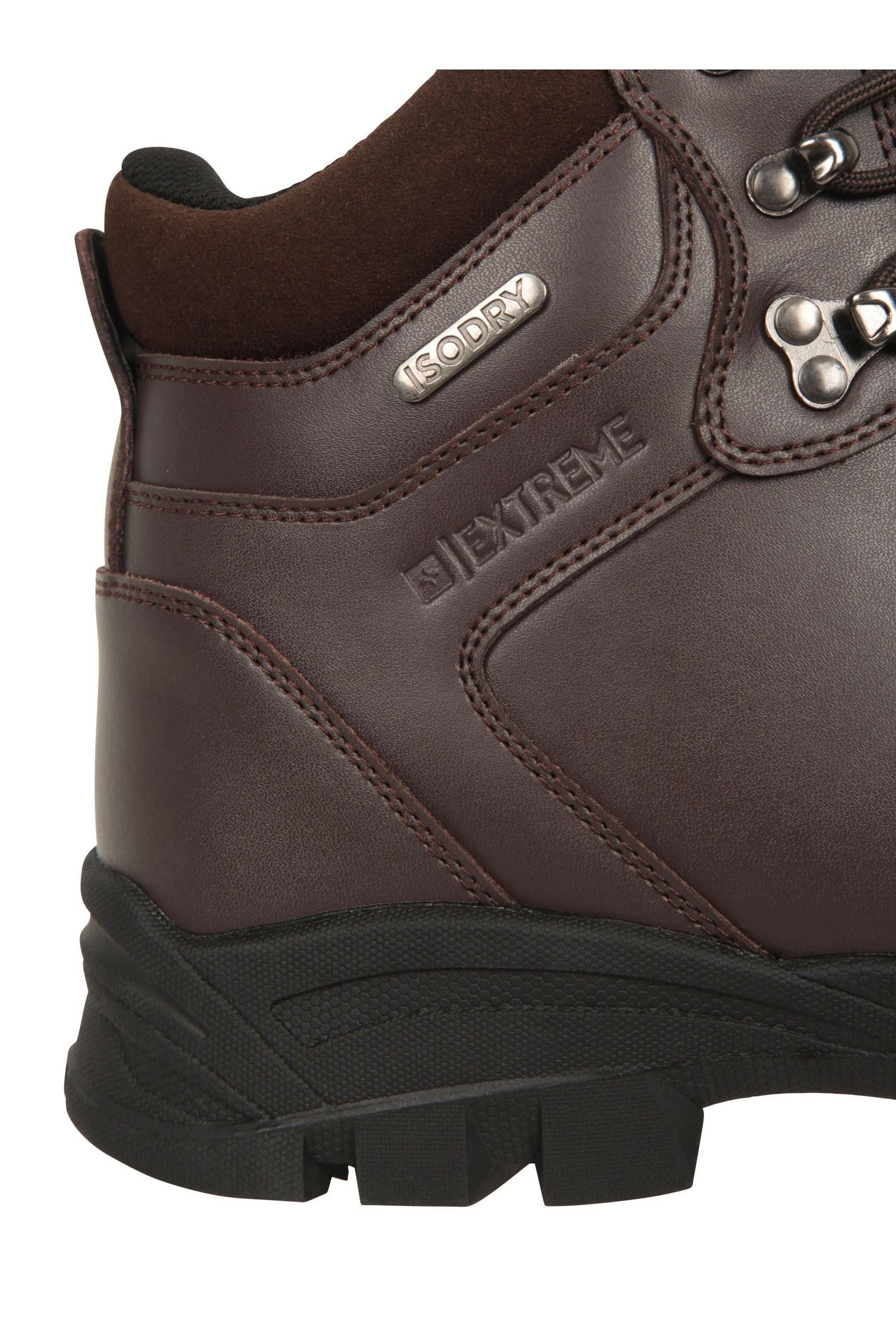 Mountain Warehouse Brown Latitude II Extreme Mens Waterproof Leather Walking Boots