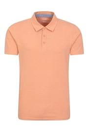 Mountain Warehouse Pink Mens Hasst II Mens Polo Shirt - Image 1 of 5