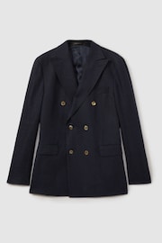 Oscar Jacobson Wool Double Breasted Blazer - 圖片 2，共 6