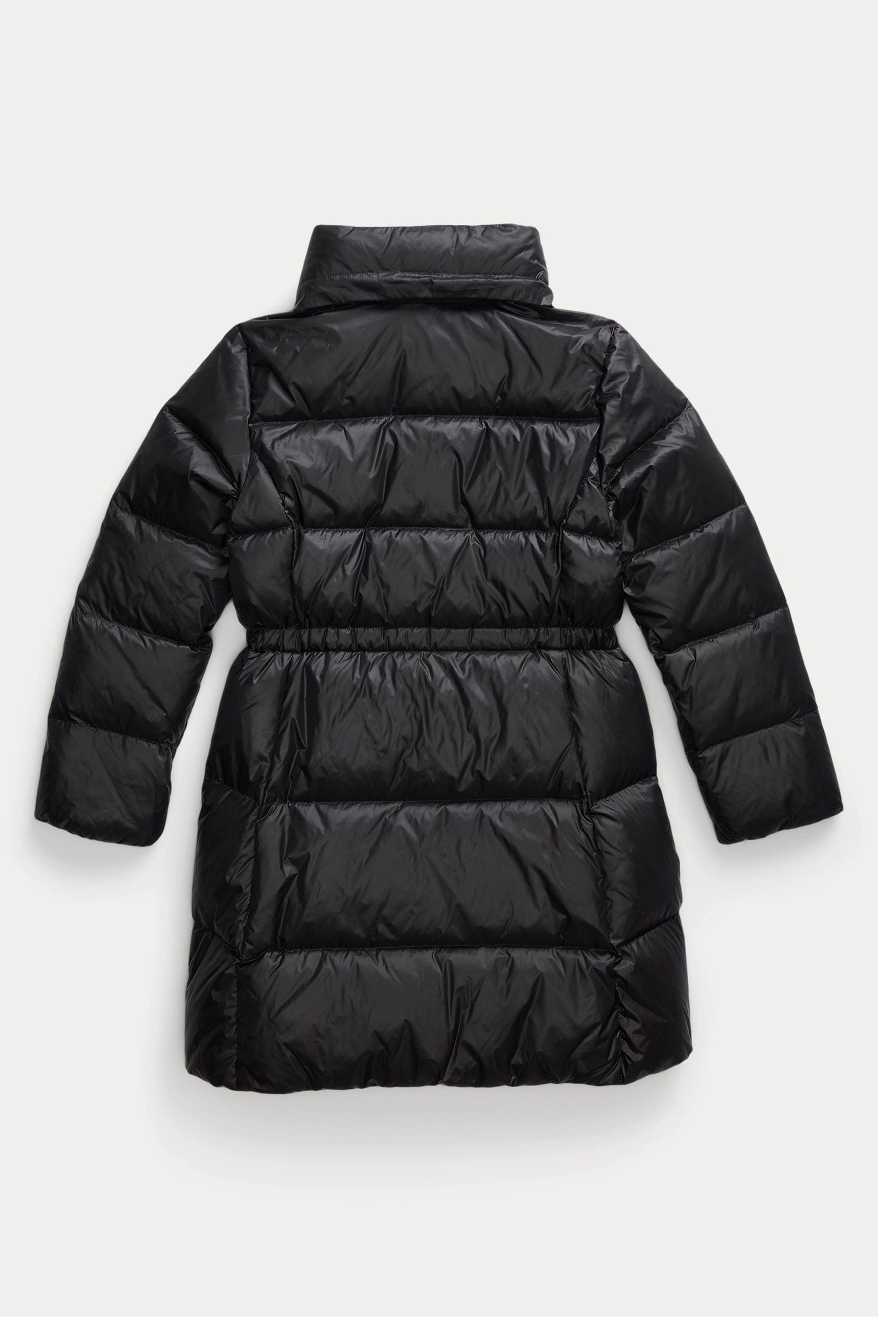 Buy Polo Ralph Lauren Girls Longline Puffer Black Jacket from the Next UK online shop