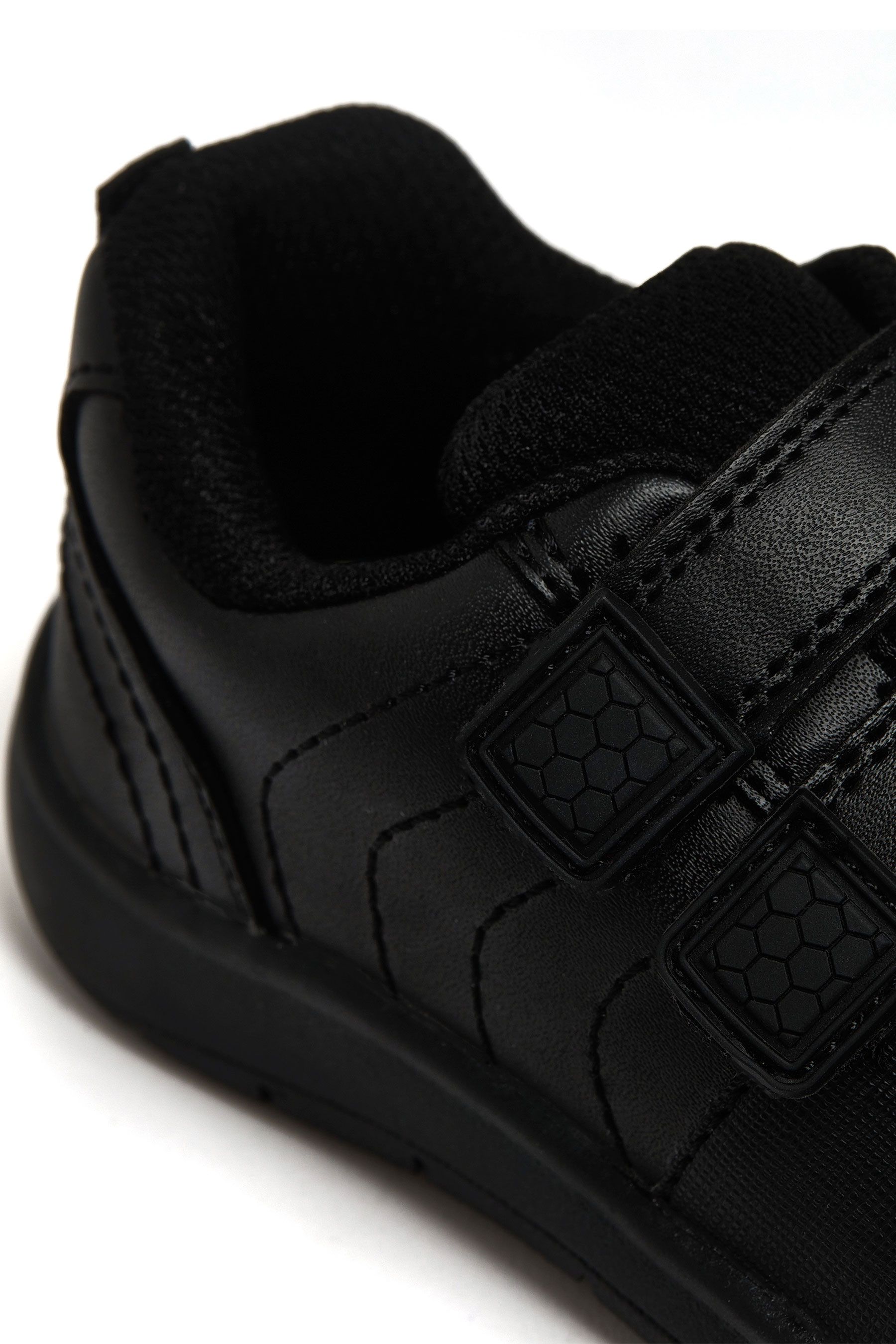Harry Bear Black Football School Shoes